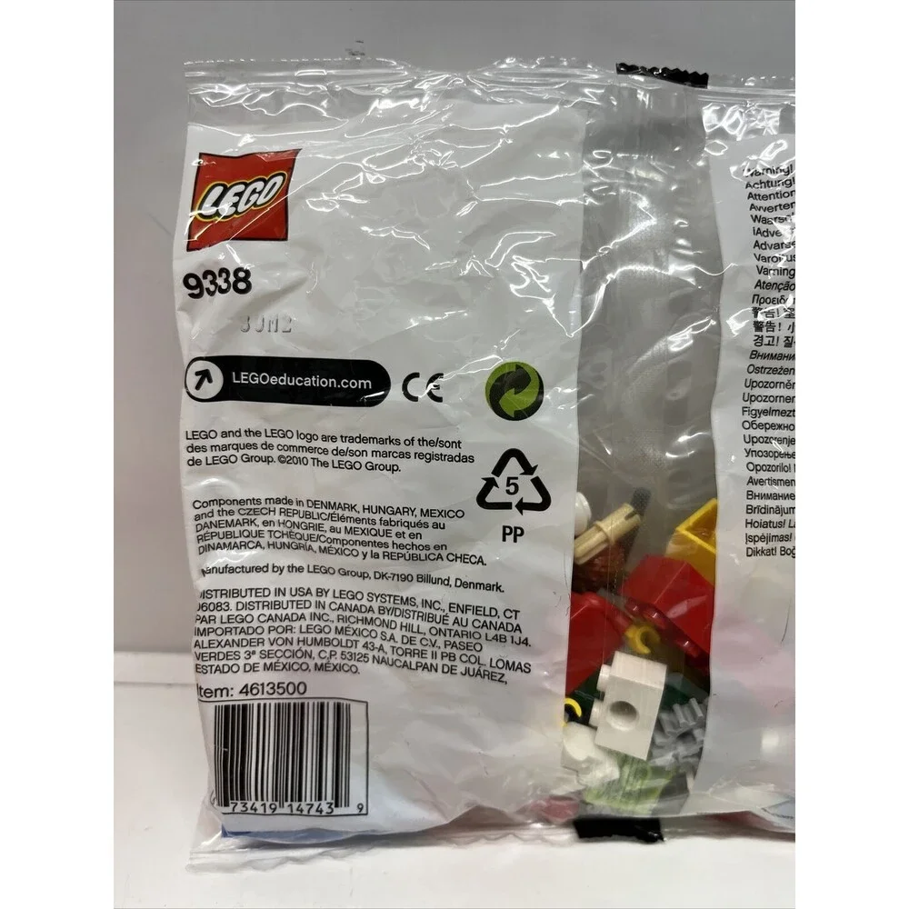 Lego Education 9338 Mini Kit 57 pcs New / Sealed